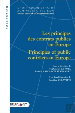 Bertrand.pt - Les Principes Des Contrats Publics En Europe / Principles Of Public Contracts In Europe