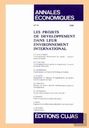 Les Projets De Développement Dans Leur Environnement International