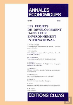 Bertrand.pt - Les Projets De Développement Dans Leur Environnement International