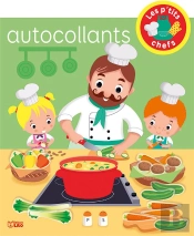Les P'Tits Chefs ; Autocollants
