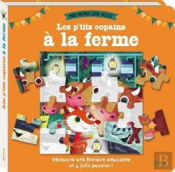 Bertrand.pt - Les P'Tits Copains A La Ferme (Coll. Mon Premier Livre Puzzle)
