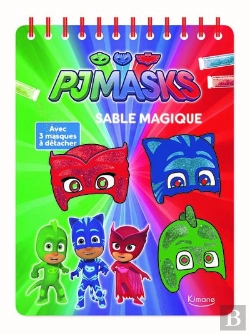 Bertrand.pt - Les Pyjamasques ; Mon Carnet Sable Magique