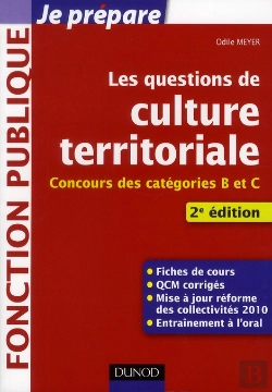 Bertrand.pt - Les Questions De Culture Territoriale ; Concours Des Categories B Et C (2e Édition)