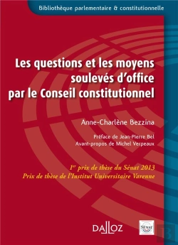 Bertrand.pt - Les Questions Et Les Moyens Soulevés D'Office Par Le Conseil Constitutionnel