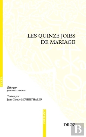 Les Quinze Joies De Mariage