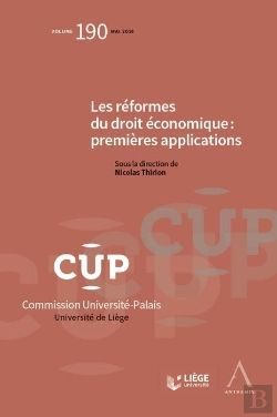 Bertrand.pt - Les Réformes Du Droit Économique : Premières Applications