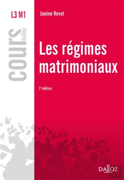 Bertrand.pt - Les Régimes Matrimoniaux ; 7e Édition