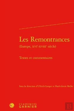 Bertrand.pt - Les Remontrances : Textes Et Commentaires