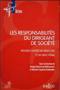 Bertrand.pt - Les Responsabilités Du Dirigeant De Société
