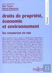 Les Ressources En Eau - Droits De La Propriete, Economie Et Environnement
