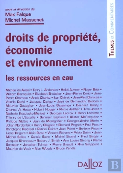 Bertrand.pt - Les Ressources En Eau - Droits De La Propriete, Economie Et Environnement