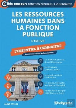 Bertrand.pt - Les Ressources Humaines Dans La Fonction Publique : L'Essentiel À Connaître (Catégories A+, A Et B) (Édition 2026/2027)