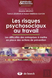 Les Risques Psychosociaux Au Travail ; Les Difficultés Des Entreprises À Mettre En Place Des Actions De Prévention