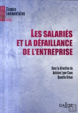Bertrand.pt - Les Salariés Et La Défaillance De L'Entreprise