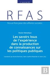 Les Savoirs Issus De L'Expérience Dans La Production De Connaissances Sur Les Politiques Publiques