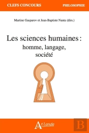 Les Sciences Humaines : Homme, Langage, Société