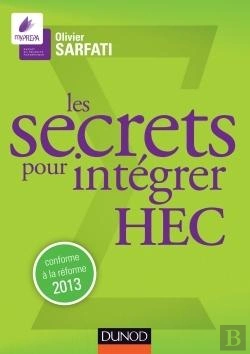 Bertrand.pt - Les Secrets Pour Intégrer Hec ; Prépas Commerciales