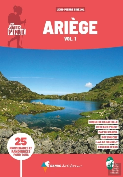Bertrand.pt - Les Sentiers D'Emilie : Ariège Volume 1 : Parc Naturel Régional Des Pyrénées Ariégeoises (3e Édition)