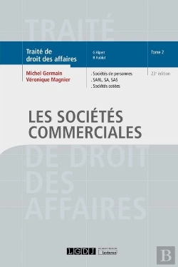 Bertrand.pt - Les Societes Commerciales Tome 2 : Sociétés De Personnes, Sarl, Sa, Sas, Sociétés Cotées
