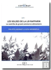 Les Soldes De La Loi Raffarin ; Le Contrôle Du Grand Commerce Alimentaire
