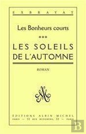 Les Soleils De L'Automne T.3