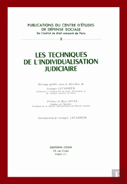 Bertrand.pt - Les Techniques De L'Individualisation Judiciaire
