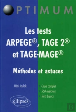 Bertrand.pt - Les Tests Arpege, Tage2 Et Tage-Mage ; Méthodes Et Astuces