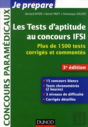 Les Tests D'Aptitude Aux Concours D'Entree En Ifsi - 3e Ed. - Comme Si Vous Y Etiez