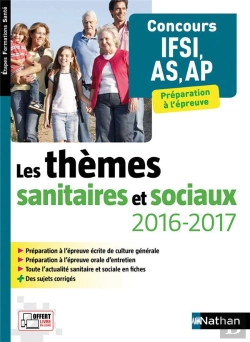 Bertrand.pt - Les Themes Sanitaires Et Sociaux 2016/2017 Concours Ifsi As-Ap Etapes Formations Sante 2016
