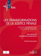Les Transformations De La Justice Pénale
