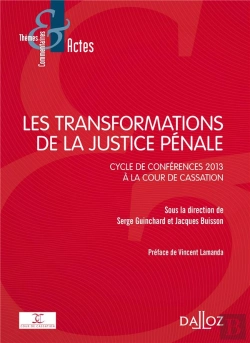 Bertrand.pt - Les Transformations De La Justice Pénale