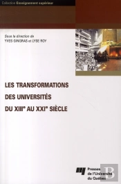 Les Transformations Des Universités Du Xiii Au Xxi Siècle