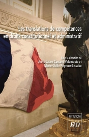 Les Translations De Compétences En Droits Constitutionnel Et Administratif