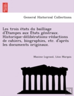 Bertrand.pt - Les Trois E Tats Du Bailliage D'E Tampes