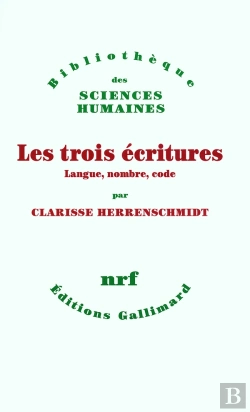 Bertrand.pt - Les Trois Écritures ; Langue, Nombre, Code