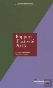 Les Ventes Aux Enchères Publiques En Rrance ; Rapport D'Activité 2016