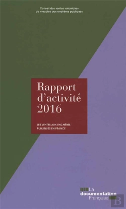 Bertrand.pt - Les Ventes Aux Enchères Publiques En Rrance ; Rapport D'Activité 2016