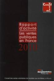 Les Ventes Publiques En France ; Rapport D'Activité 2010