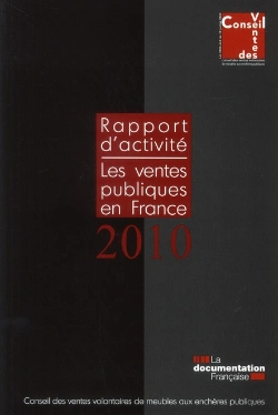 Bertrand.pt - Les Ventes Publiques En France ; Rapport D'Activité 2010