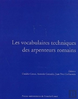 Bertrand.pt - Les Vocabulaires Techniques Des Arpenteurs Romains