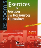 Les Zoom'S- Exercices De Gestion Des Ressources Humaines Avec Corriges Detailles - 4e Edition