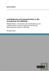 Lesefaã‚Â¶Rderung Und Lesemotivation  In Der Grundschule Mit  Antolin