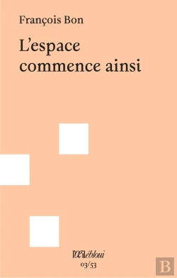 Bertrand.pt - L'Espace Commence Ainsi