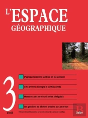 L'Espace Géographique N° 3-2018
