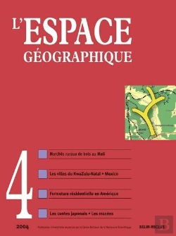 Bertrand.pt - L'Espace Geographique - N 4 - 2004