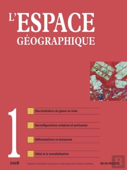 Bertrand.pt - L'Espace Gèographique N°1 : Mars-08