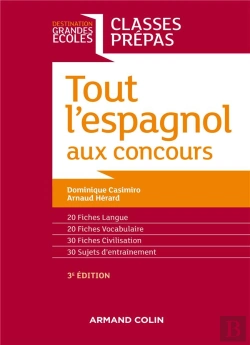 Bertrand.pt - L'Espagnol Au Concours ; Prépas Scientifiques, Commerciales Et Littéraires