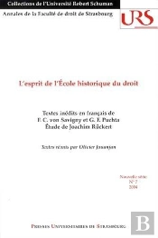 L'Esprit De L'Ecole Historique Du Droit