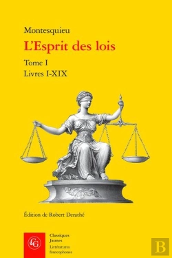 Bertrand.pt - L'Esprit Des Lois Tome 1 : Livres I-Xix