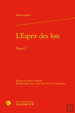 Bertrand.pt - L'Esprit Des Lois Tome 1